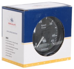 Speedometer w/GPS compass black/black 