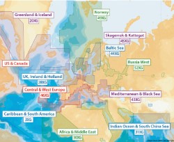 Navionics Mapas XL9 NAVIONICS Región Global +