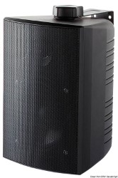 Kolumny stereo 2-drożne w kolorze czarnym