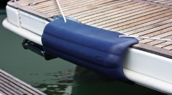 Bow perfil guardabarros para la pasarela 610 mm blanco