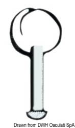 SS clevis pin without ring 6mm x 20mm 