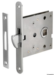Flush lock for sliding doors 