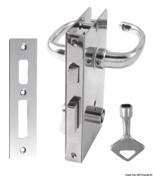Lock right without handle 133x70 mm 