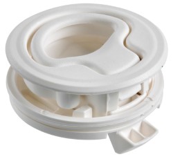 Nylon flush ring pull hvid
