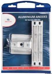 Kit anode pour Yamaha 300/350/425 HP aluminium 