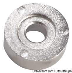 Anode rondelle aluminium 24 x 15 mm 