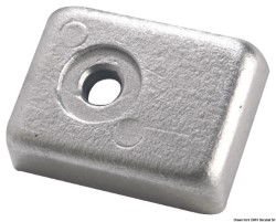 Anode plaque tige aluminium p. 40/50 HP 4 temps 