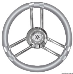 Steer.wheel C SS / sivá 350mm