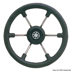 SS steering wheel black 400 mm 