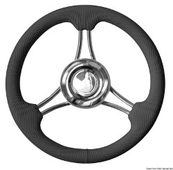 Steering wheel black 350 mm 