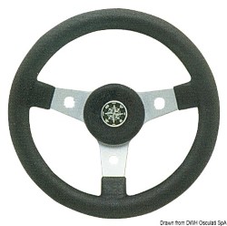 Delfino steering wheel black 310 mm 