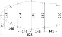 Plachty univerzálny 518/579 cm sivá 300D
