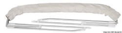 Bimini Depth 4-łukowa osłona przeciwsłoneczna 235/245 cm biała