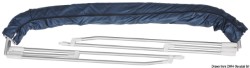 3-arc zložljiva sončna Ø 22 mm 210/220 cm mornarsko modra