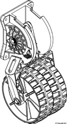 Affyringshjul til tender 164x334 mm 