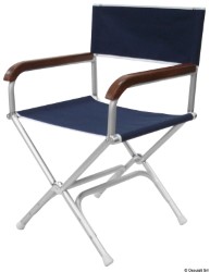 Director scaun pliabil albastru bleumarin