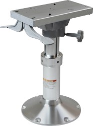 Piedestal m/sædemontering teleskopisk 530/710 mm 