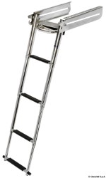 Posuvný rebrík pod plošinou 4 kroky