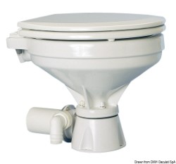 SILENT Comfort WC grote pot 24 V