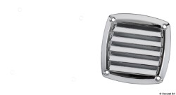 Ventilador com persianas ABS 85x85 mm cromado 