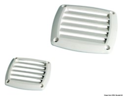 Grille ABS 125 x 125 mm blanche 