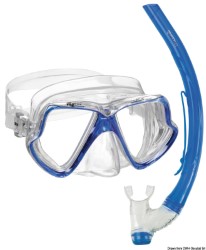 Conjunto de máscara e snorkel adulto MARES Combo Zephir 