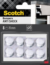 3M Scotch Anti Shock odbijači 19 mm - paket 8 kos 