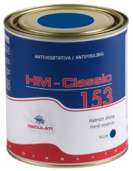 HM Classic 153 twarda matryca przeciwporostowa niebieska 0,75 l