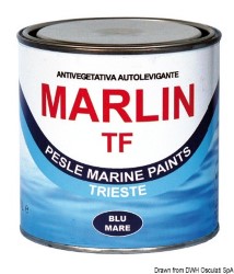 Antifouling Marlin TF bleu ciel 2,5 l 