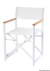 ARC Victor ултралек сгъваем стол бял