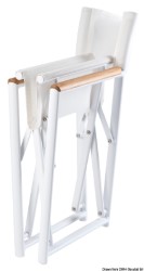 ARC Victor εξαιρετικά ελαφριά πτυσσόμενη καρέκλα λευκή