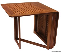 Teak folding table 78x145x70ccm 