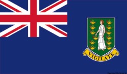 Flag Brittiska Jungfruöarna nat. 20x30