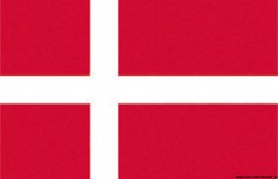 Zastava Danska 20x30