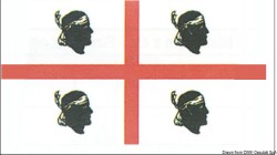 Vlajka Sardínia 30x45 cm
