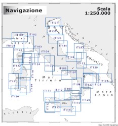 Navimap zeekaart IT132-IT133