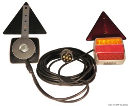 Zestaw oświetlenia LED mocowanie magnetyczne 4 funkcje