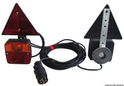 Kit de luces LED de montaje magnético de giro dinámico