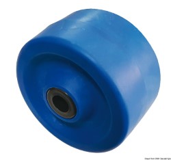 Πλαϊνό κυλινδρικό μπλε 135x75 mm Ø τρύπα 22 mm