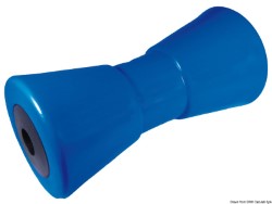 Central roller, blue 200 mm Ø hole 17 mm 