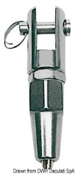 Ακροδέκτης περόνης συνδέσεως AISI 316 Ø 7 mm