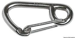 Snap-hook AISI 316 large opening 100 mm 