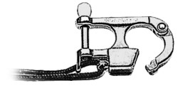 Snap-hook for water skiing 100 mm 