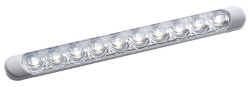 Voľne stojace LED svietidlo biele 230x24x11 mm