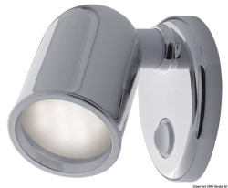 Batsystem Tube spotlight kromirani ABS 10 LED