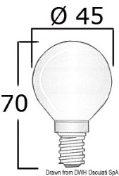 Bulb E14 12 V 40 W 