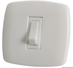 Contemporary switch N. 1 white 