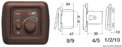 Dimmer électronique 40 W  marron 