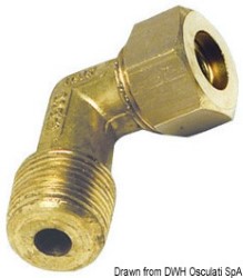 Pipe joint 90 ° male 10x3 / 8 "