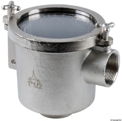 Vatten filter, np mässing, 3 / fyra "kopp